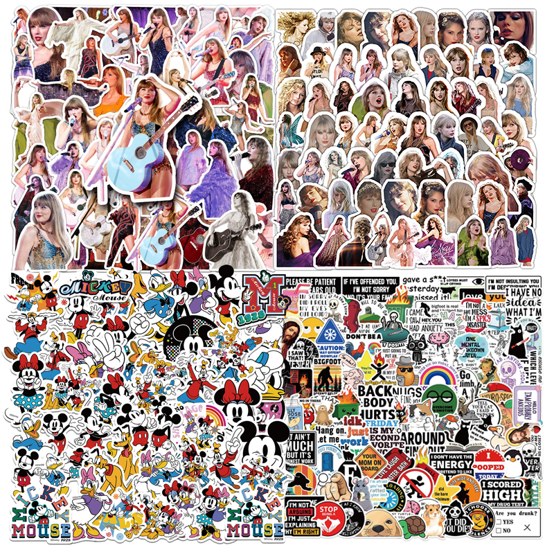 Waterproof Vinyl Stickers Laptop Water Bottles Blind Box Free Gift